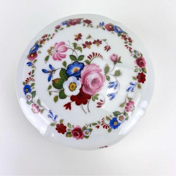 Limoges LEC LeClair Porcelain Trinket Box - Picture 4 of 9